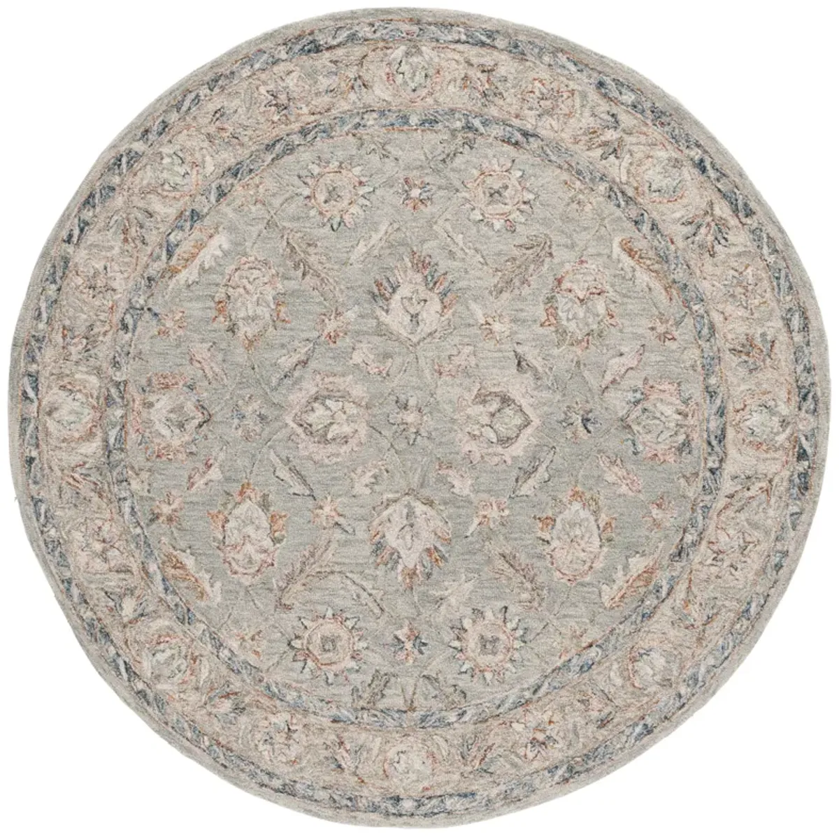 METRO Hand Tufted 6' x 6' Round area rug
