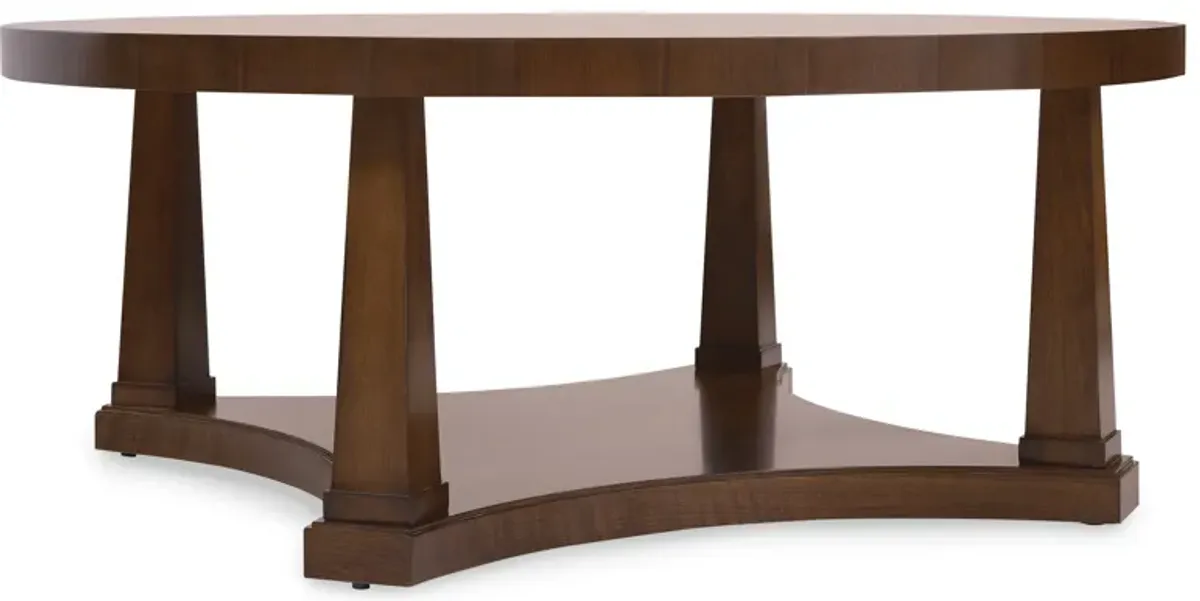 Archives Round Cocktail Table