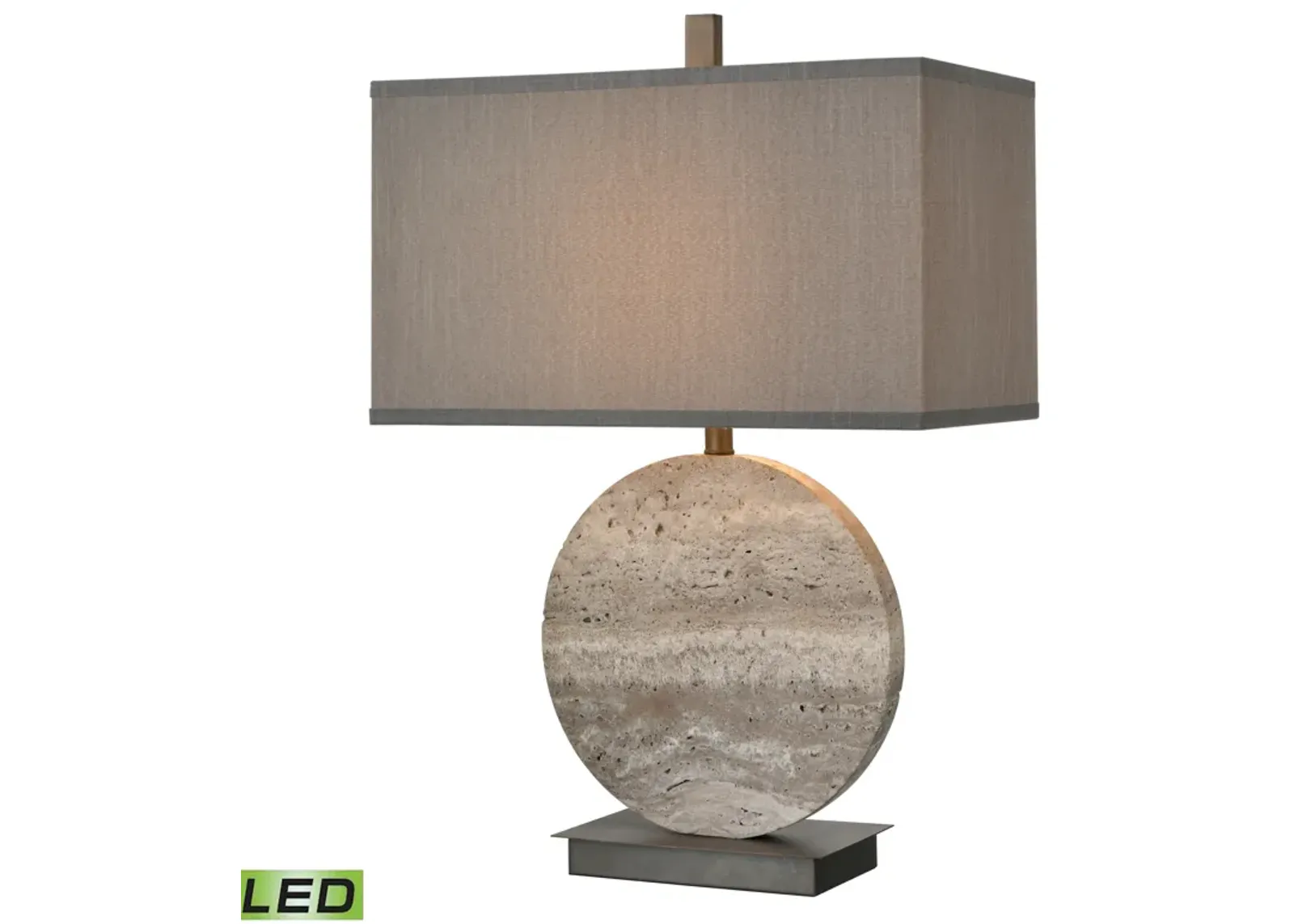 Vermouth 26.5'' High 1-Light Table Lamp - Gray - Includes LED Bulb