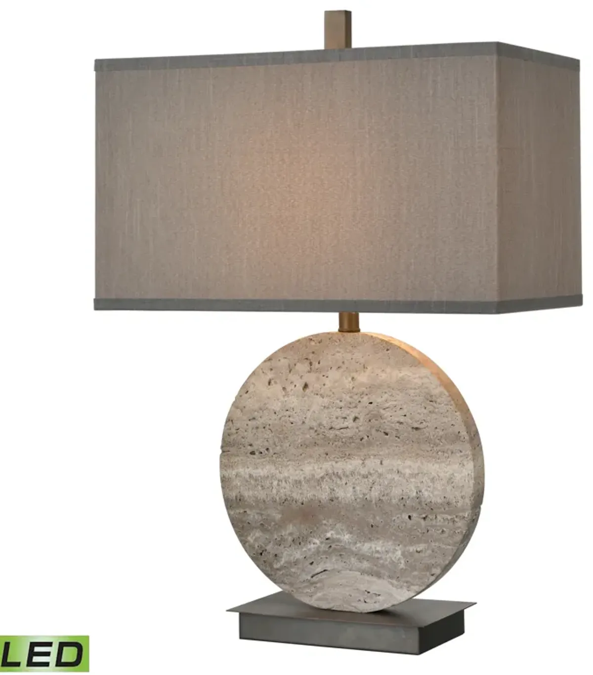 Vermouth 26.5'' High 1-Light Table Lamp - Gray - Includes LED Bulb