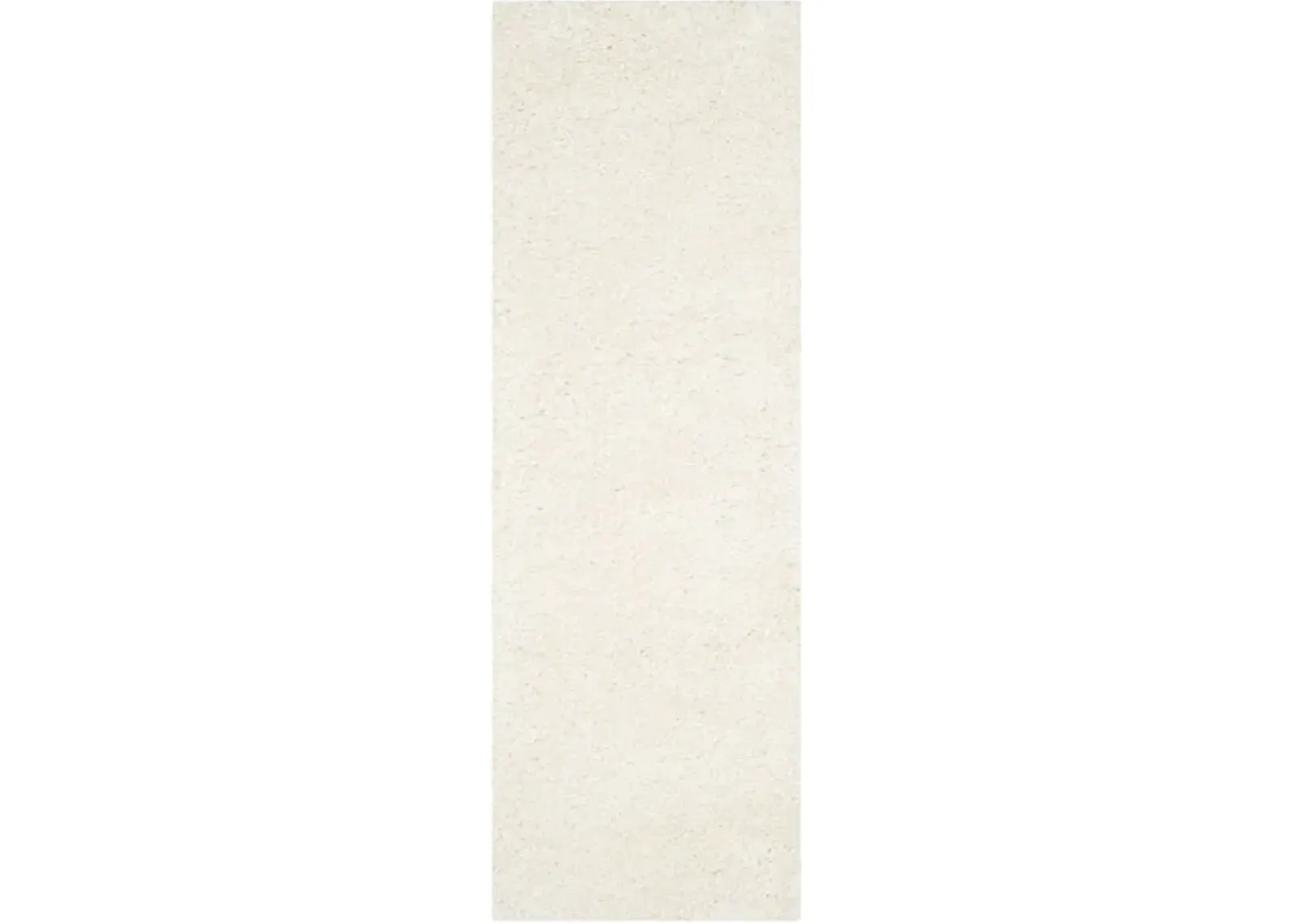 POPCORN SHAG Beige  2'-3' X 7' Runner Rug