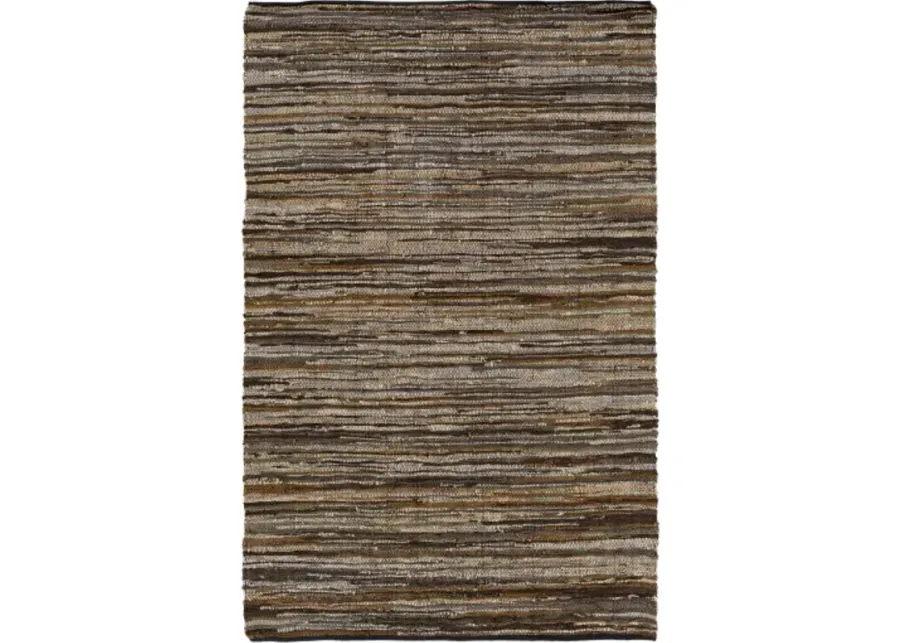 Log Cabin 5' x 7'6" Rug