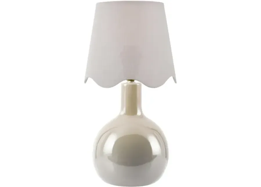 Balbao BLA-009 15"H x 9"W x 9"D Accent Table Lamp