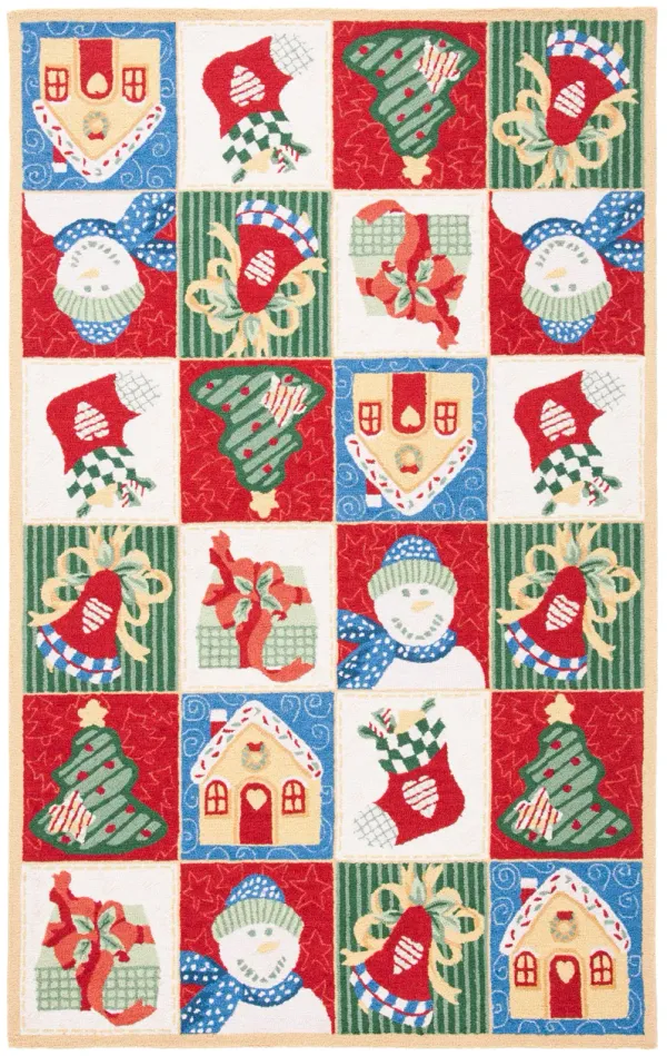 CHELSEA Hand Hooked 2' x 3' area rug