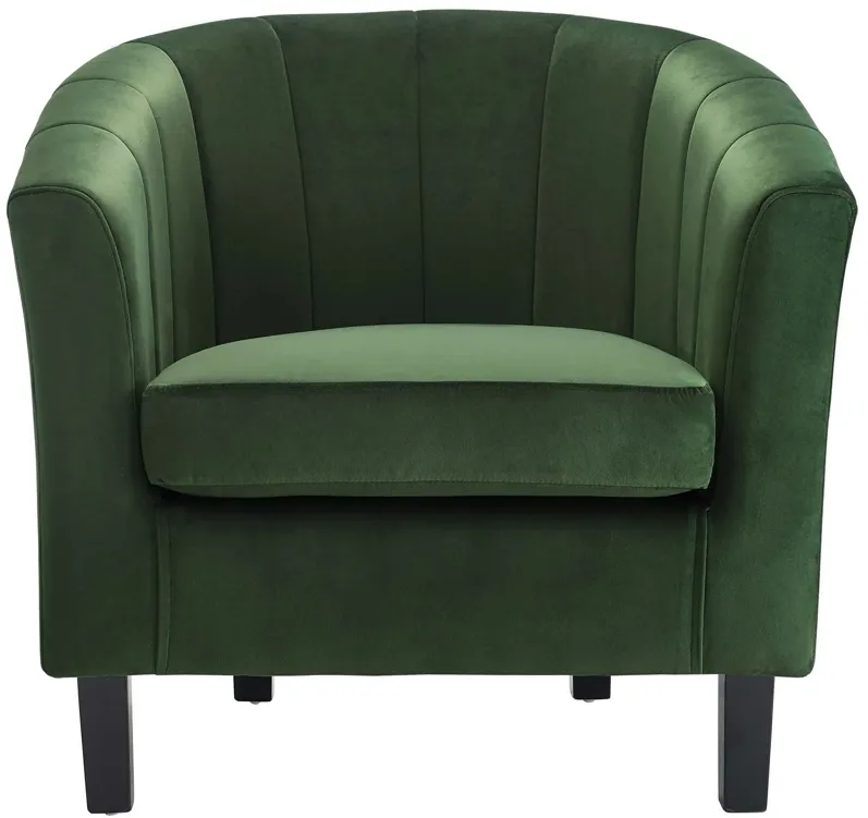 Prospect Channel Tufted Performance Velvet Armchair