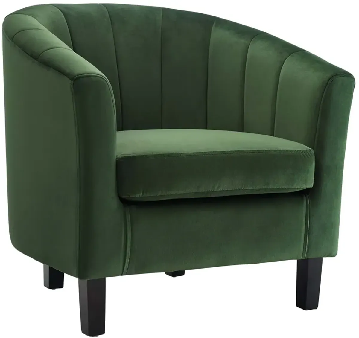 Prospect Channel Tufted Performance Velvet Armchair