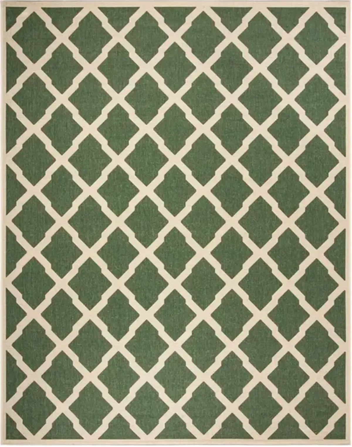 LINDEN 122 Collection LND122Y-9 Green / Creme 9' X 12'