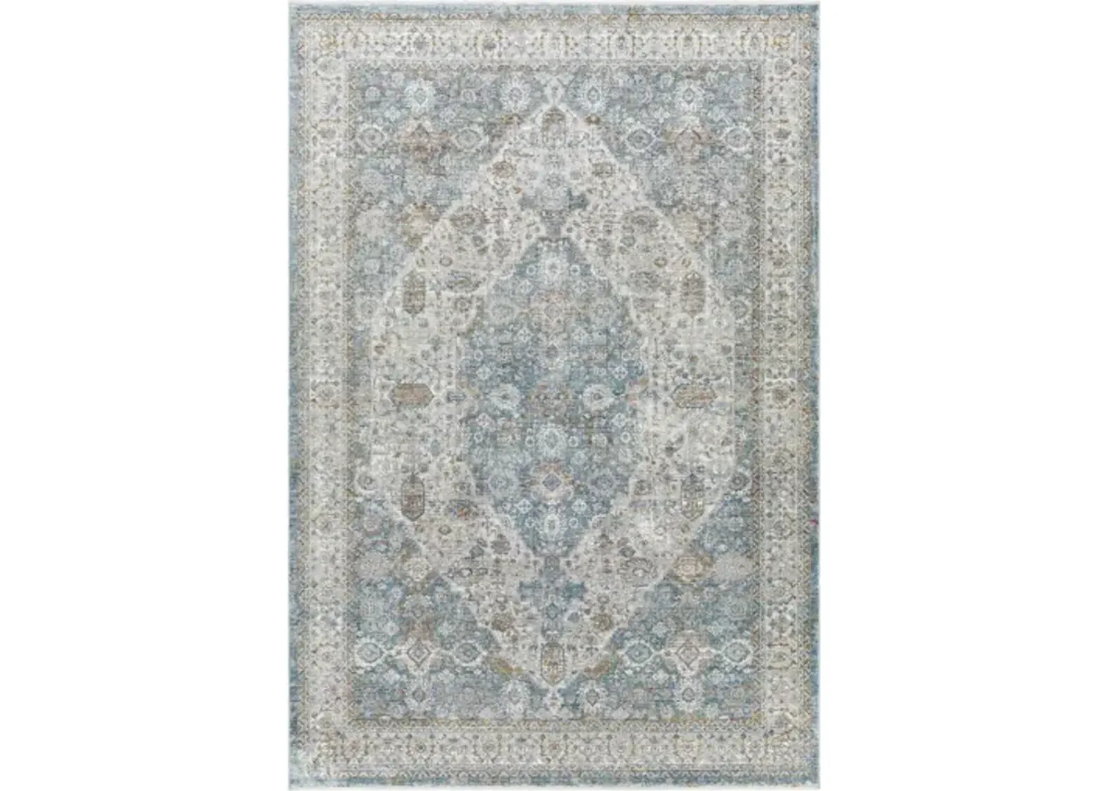 Isfahan ISF-2301 5' x 7'9" Machine Woven Rug