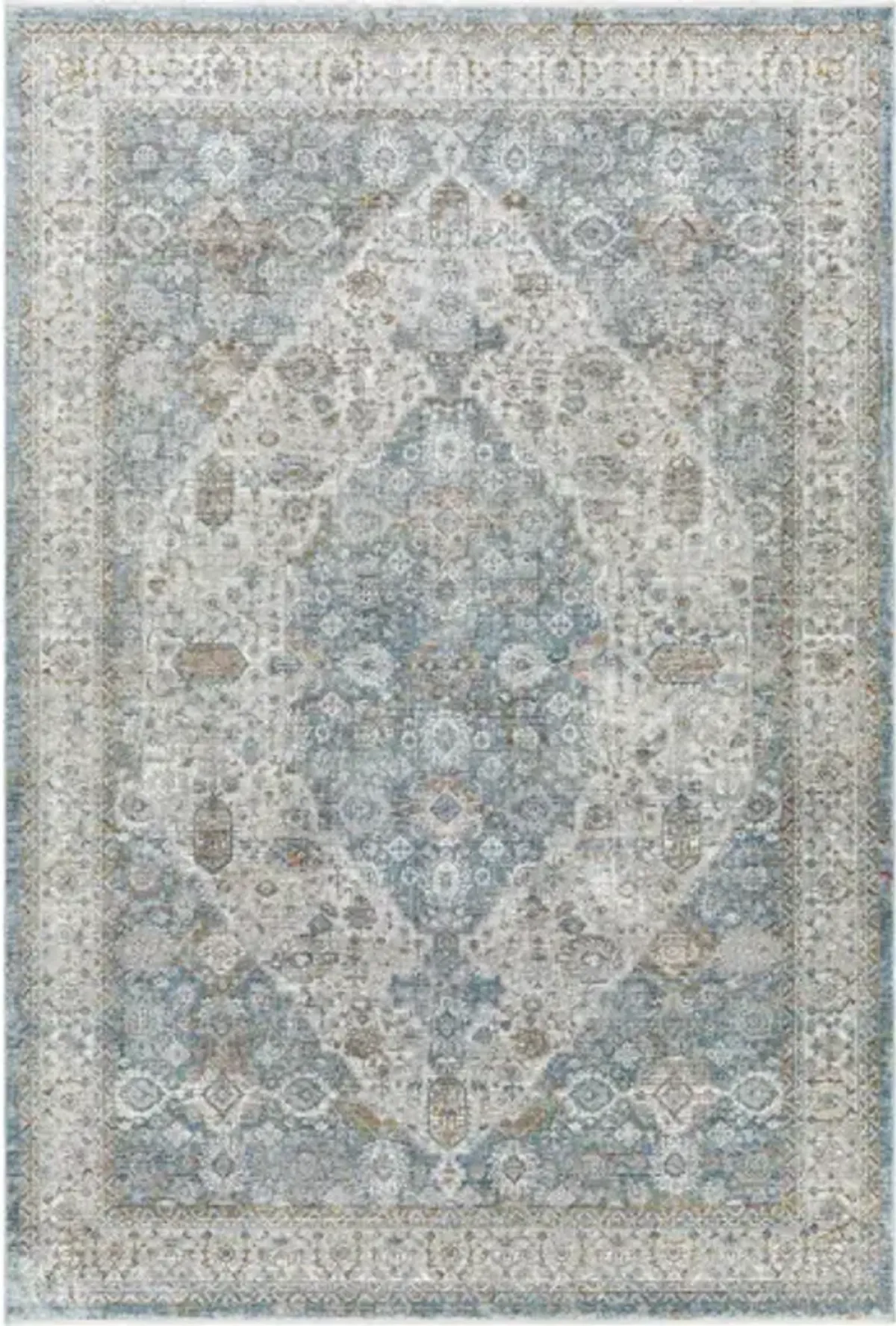 Isfahan ISF-2301 5' x 7'9" Machine Woven Rug