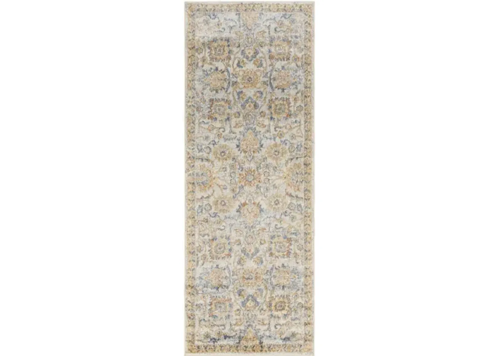 Lillian LLL-2327 2'7" x 7'3" Machine Woven Rug