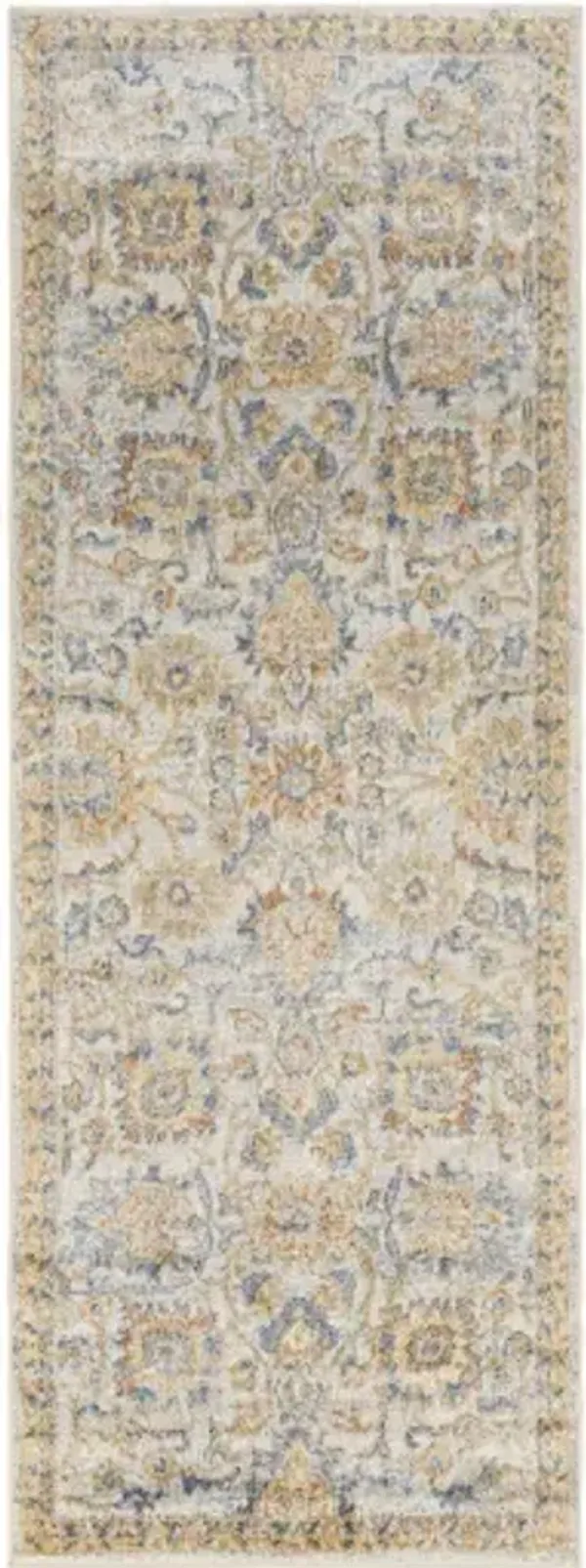 Lillian LLL-2327 2'7" x 7'3" Machine Woven Rug