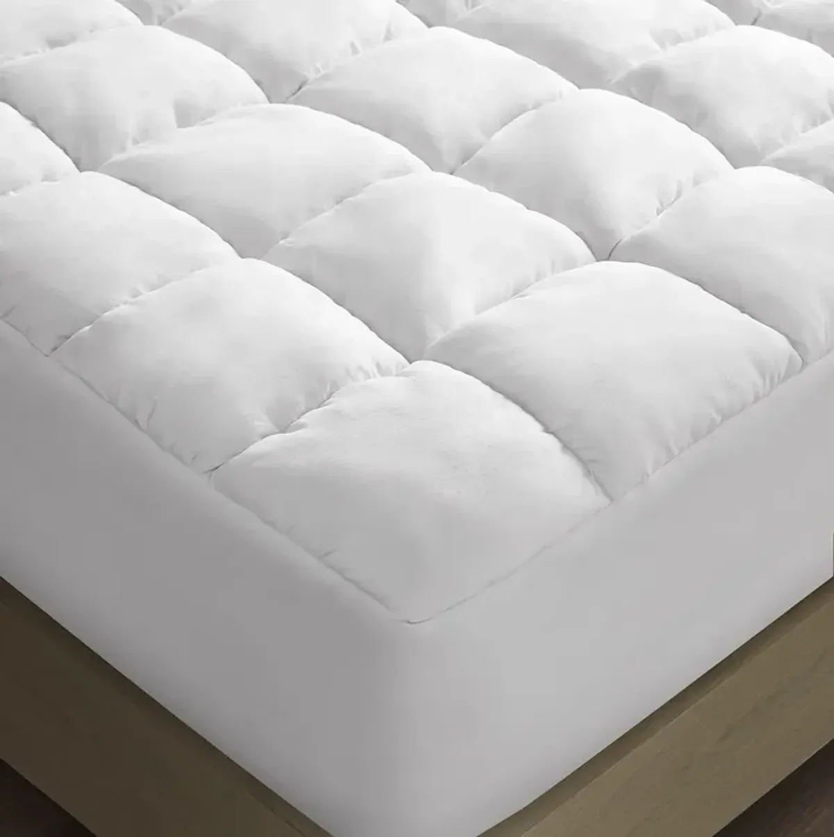 Dream Puff Overfilled Down Alternative Mattress Pad