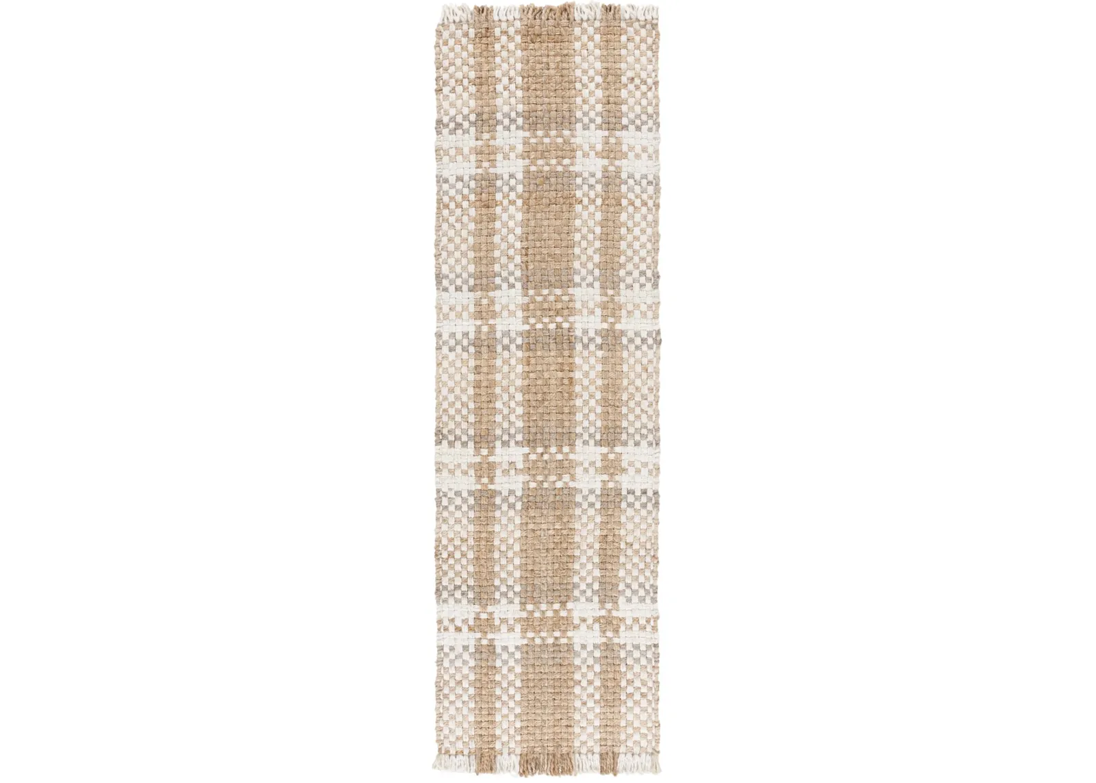 NATURAL FIBER 841 NATURAL  2'-3' x 8' Runner Rug