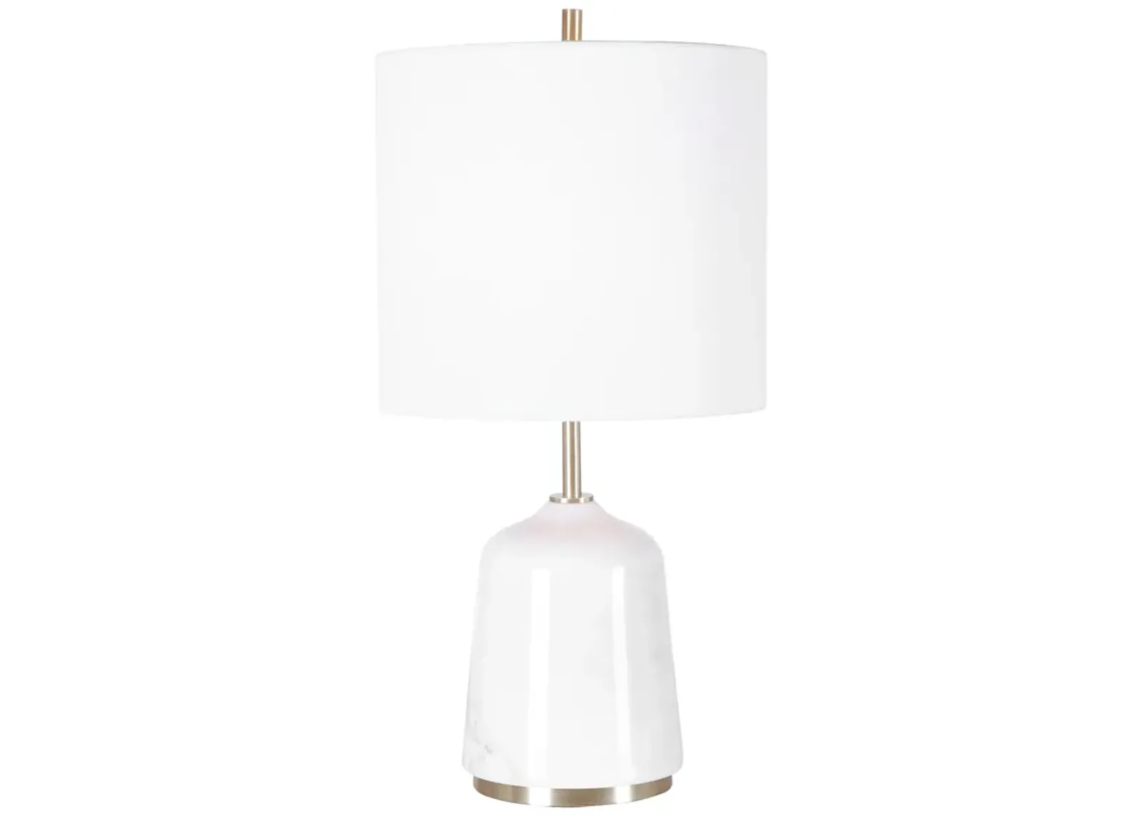 Eloise White Marble Table Lamp