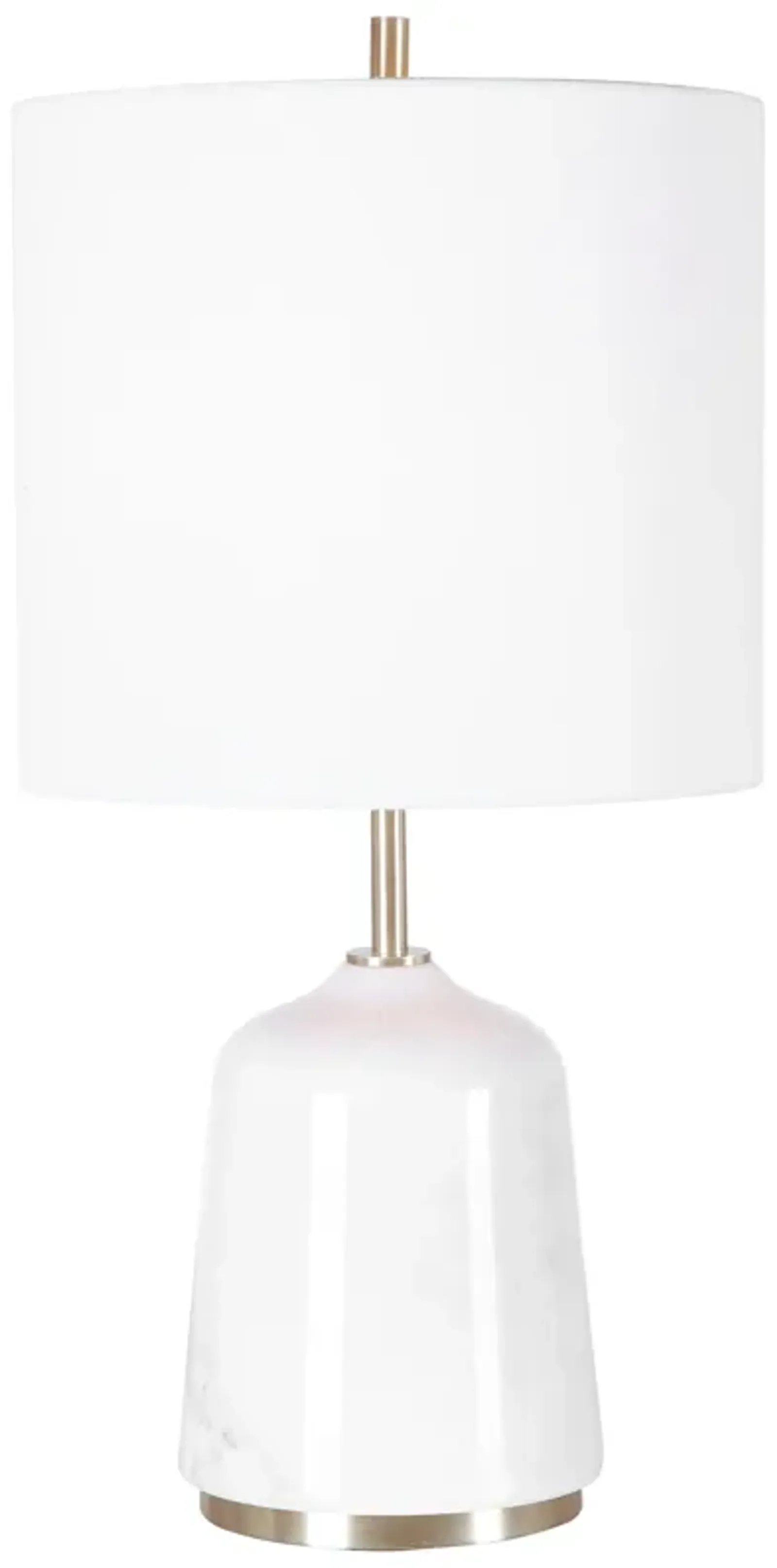 Eloise White Marble Table Lamp