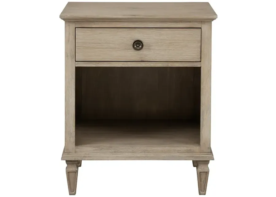 Madison Park Signature Victoria Light Natural Nightstand