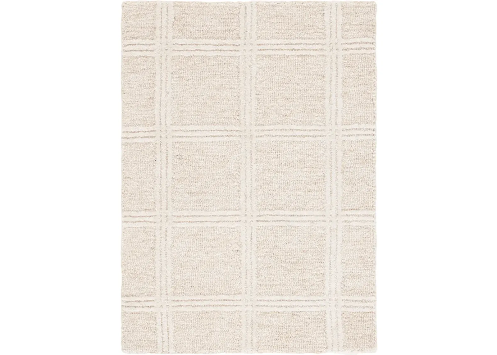 PINE 103 BEIGE  4' x 6' Small Rectangle Rug