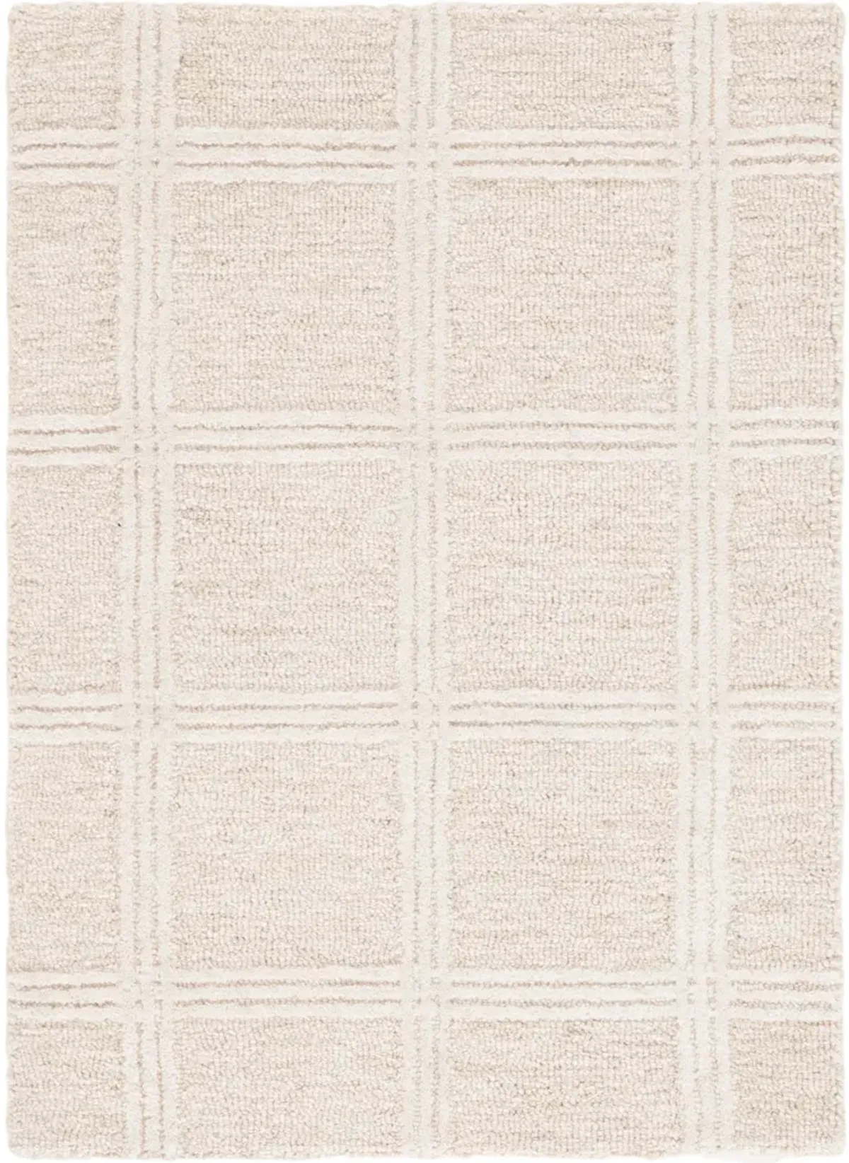 PINE 103 BEIGE  4' x 6' Small Rectangle Rug