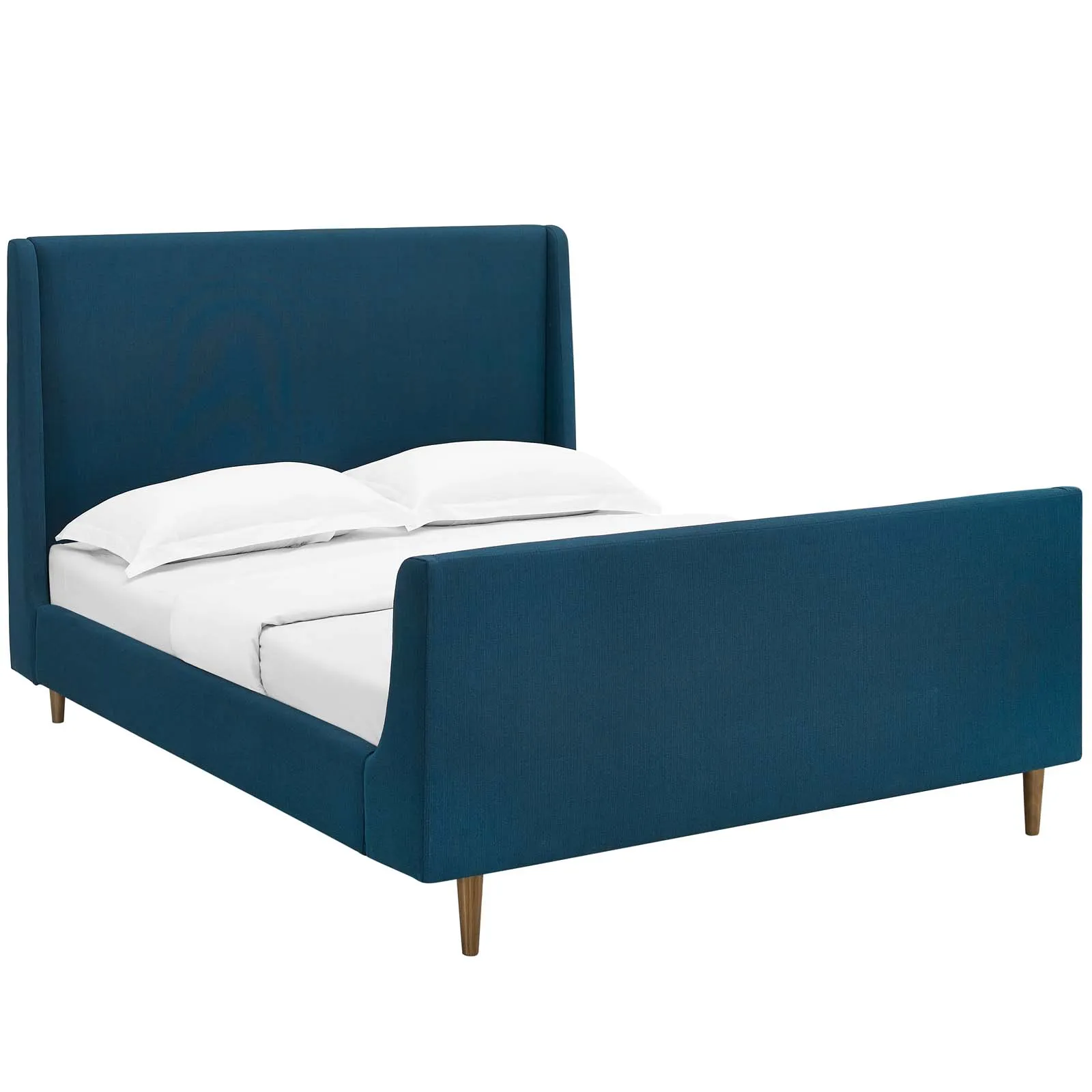 Aubree Sleigh Platform Bed