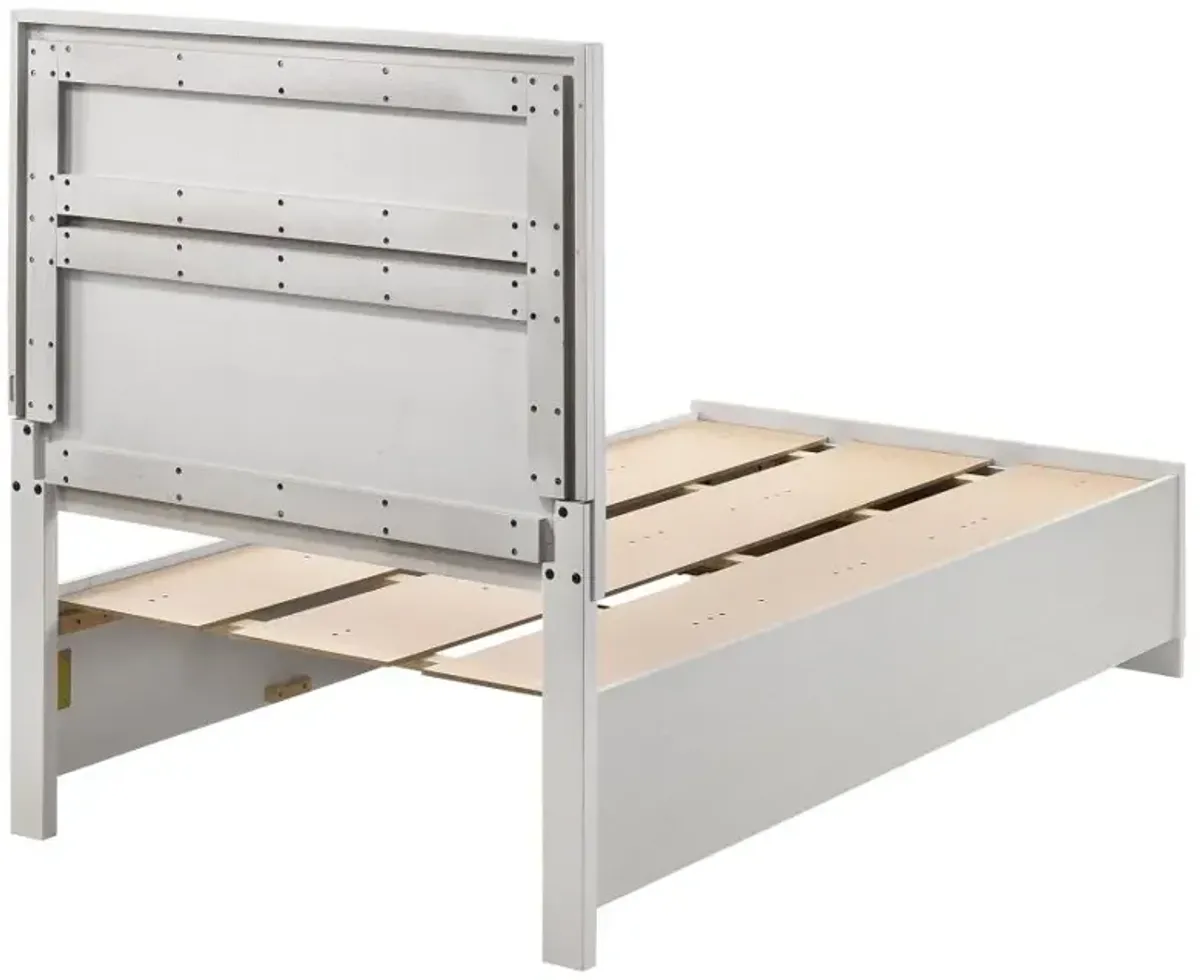 Miranda Twin Storage Bed White