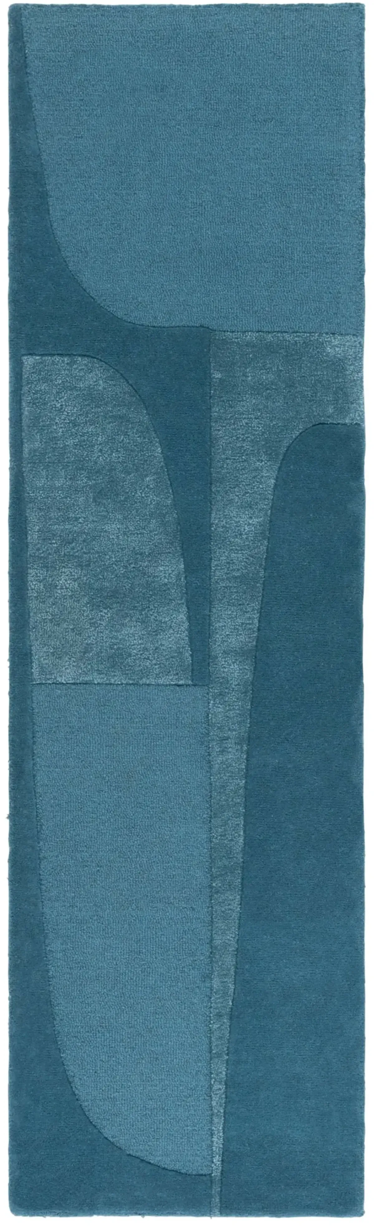 FIFTH AVENUE 253 TURQUOISE 2'-3' x 8' Runner Rug