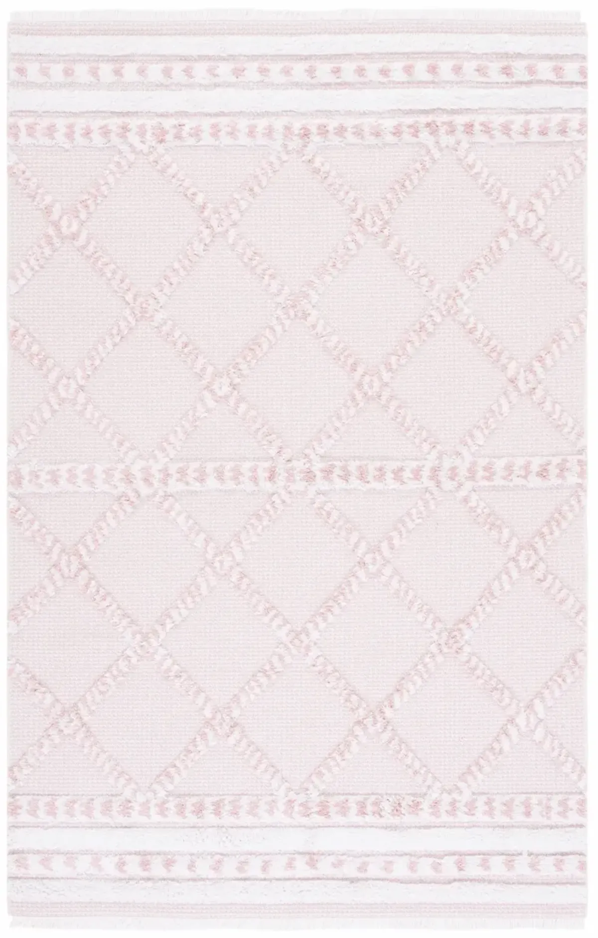 AUGUSTINE 714 PINK  2'-10' x 5' Small Rectangle Rug