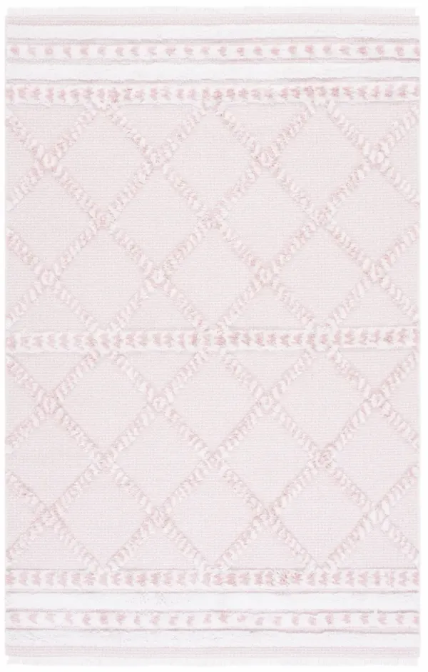 AUGUSTINE 714 PINK  2'-10' x 5' Small Rectangle Rug