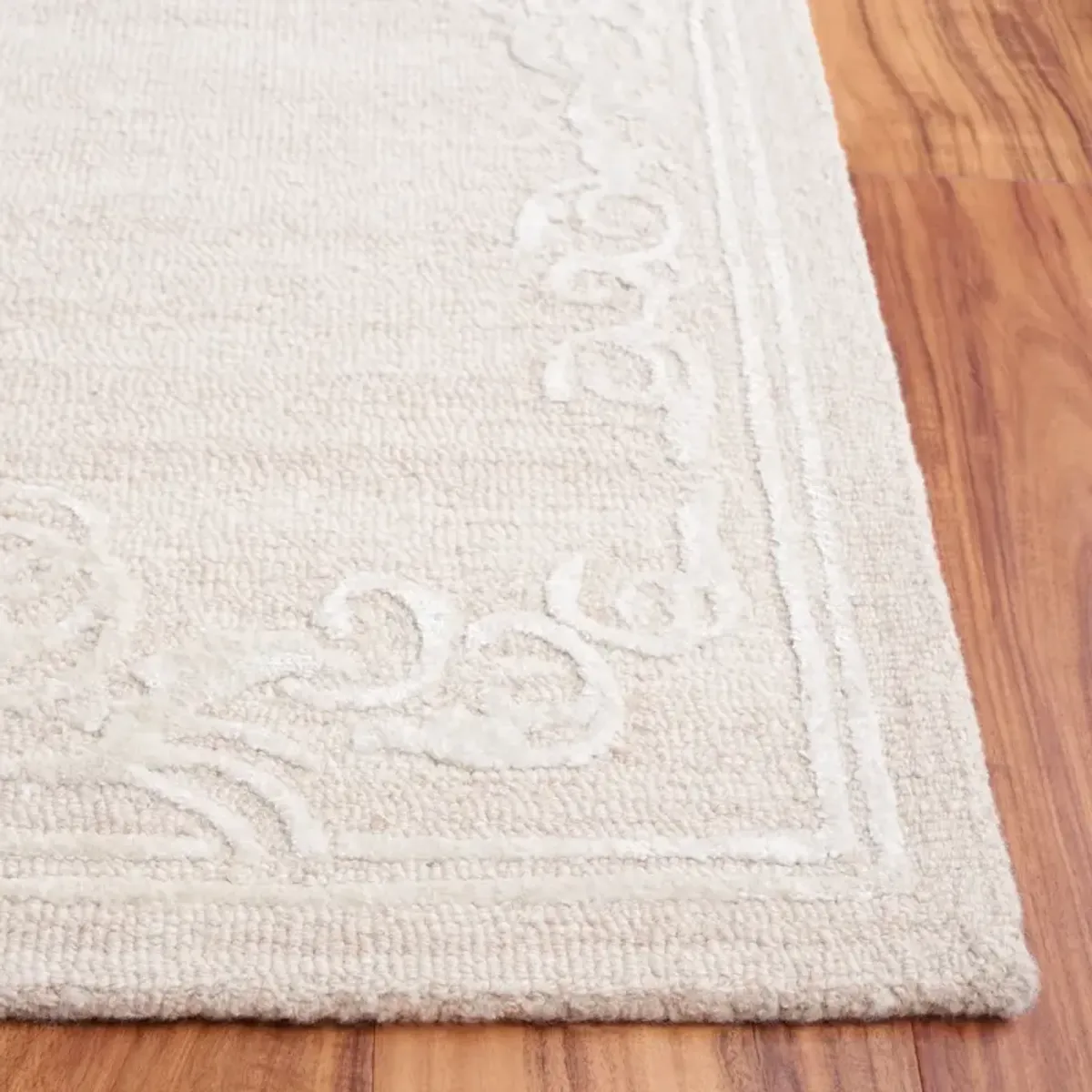 GLAMOUR 604 LIGHT BROWN  2'-3' x 8' Runner Rug