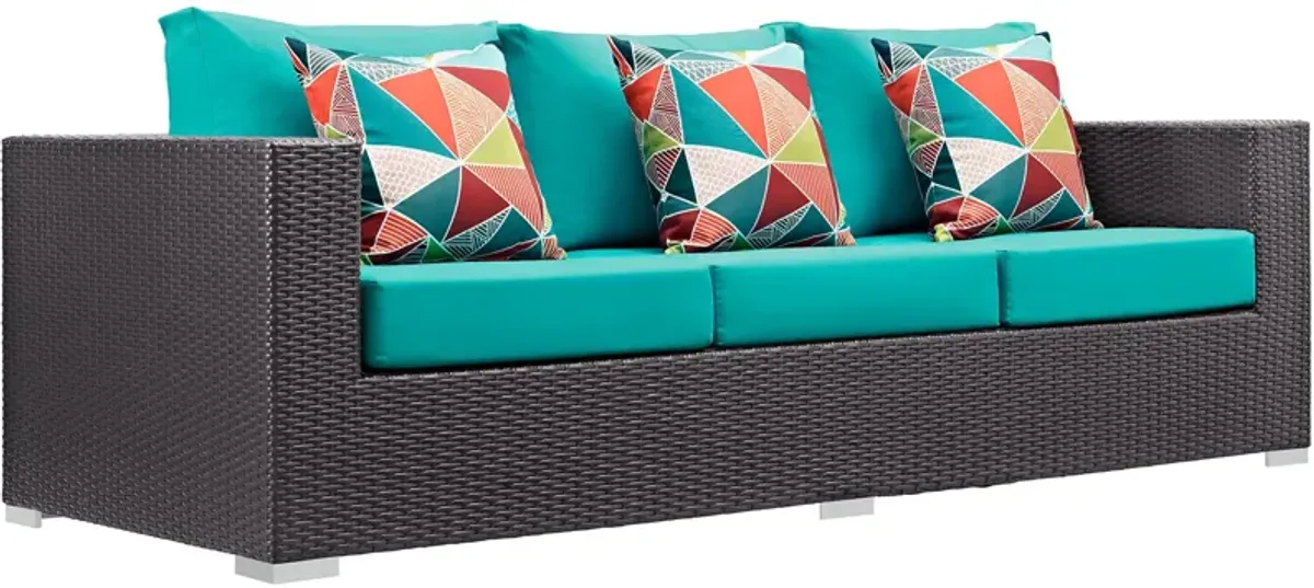 Convene 3 Piece Outdoor Patio Sofa Set