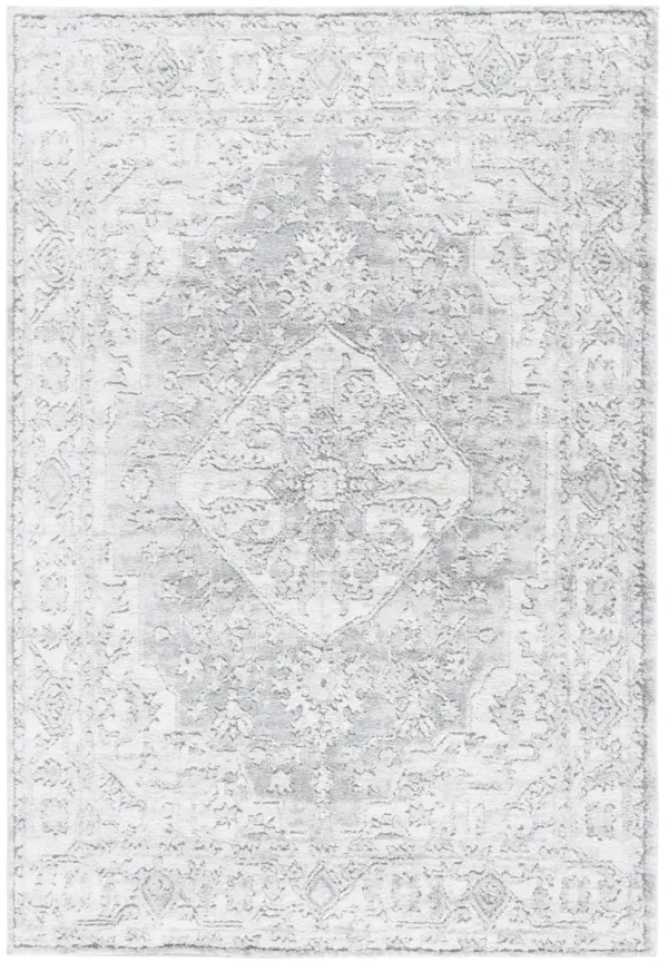 LUNA 108 GREY  5'-3' x 7'-6' Medium Rectangle Rug