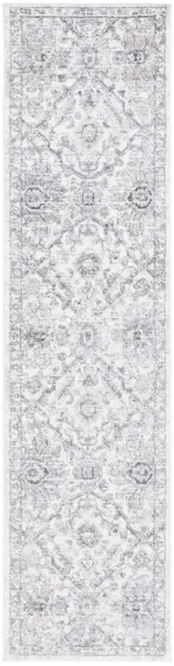 OPAL 466 Grey 2'-3' X 9' Runner Rug