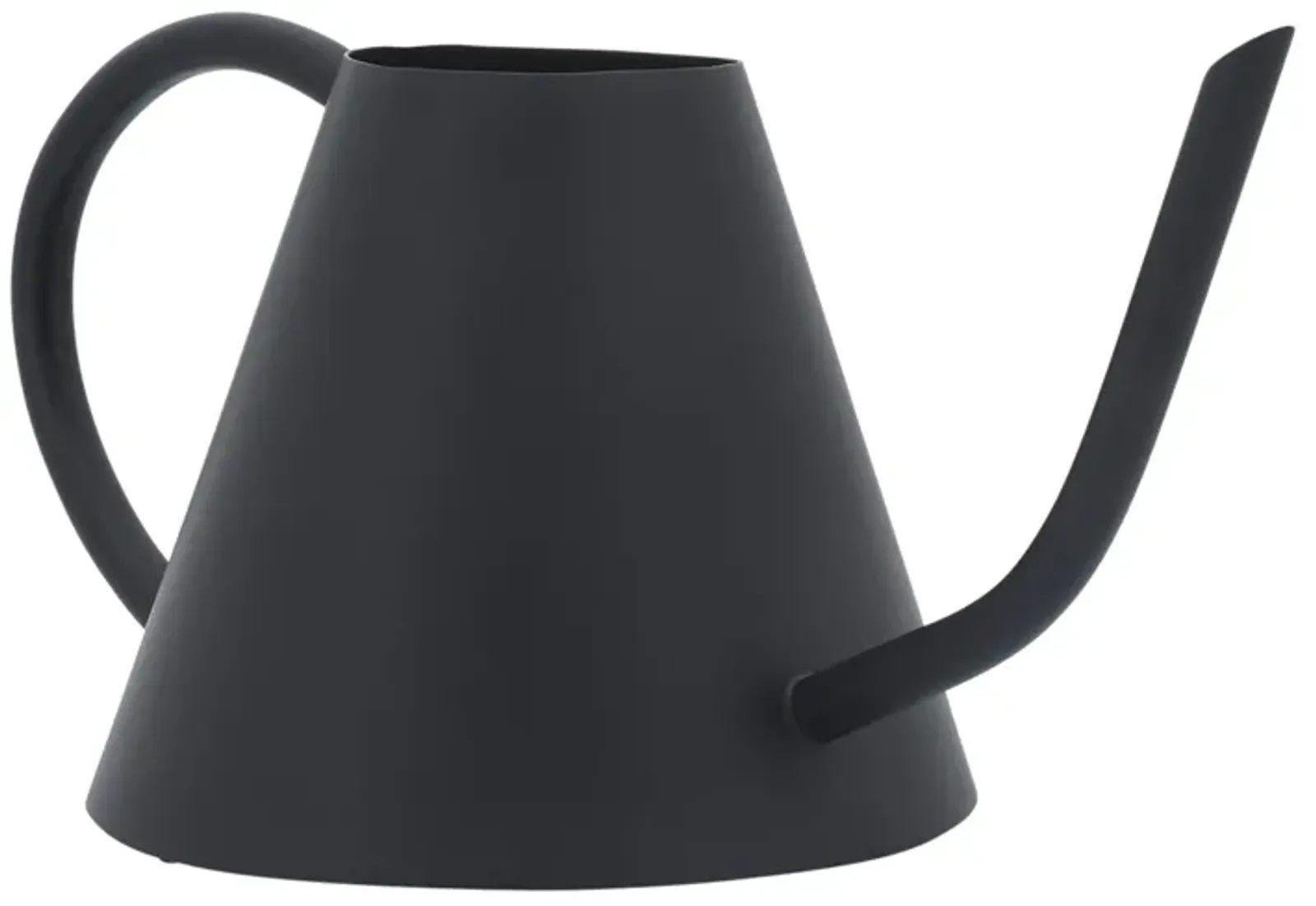 Metal 6"h Watering Can, Black