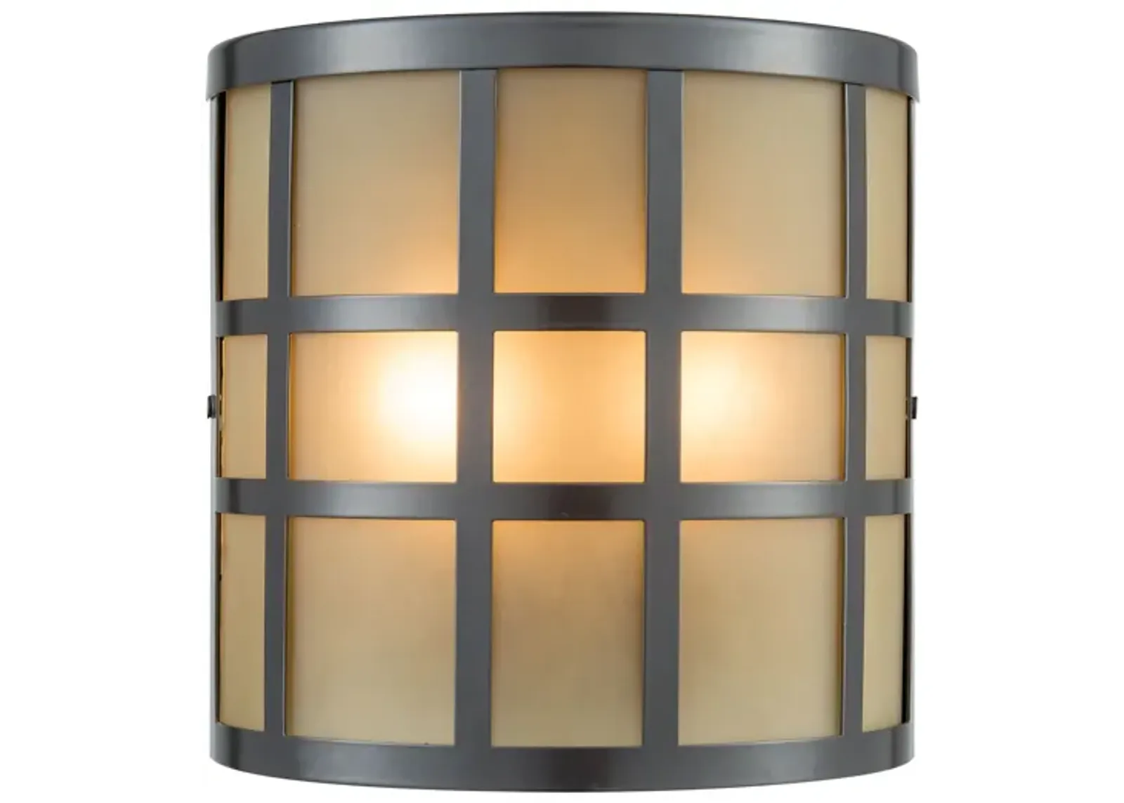 Hooper 8" High 2-Light Outdoor Sconce - Oil Rubbed Bronze