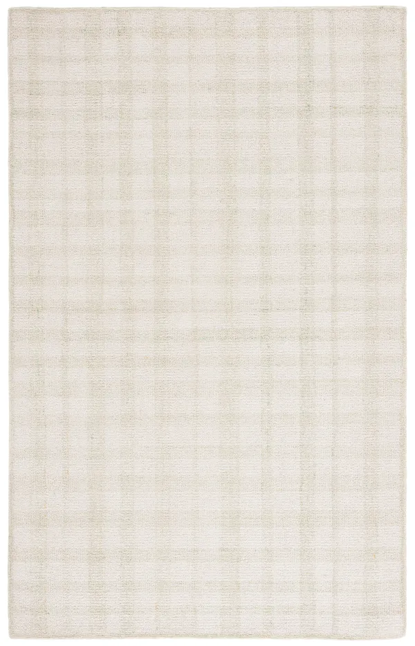 ABSTRACT Hand Tufted 4' x 6' area rug