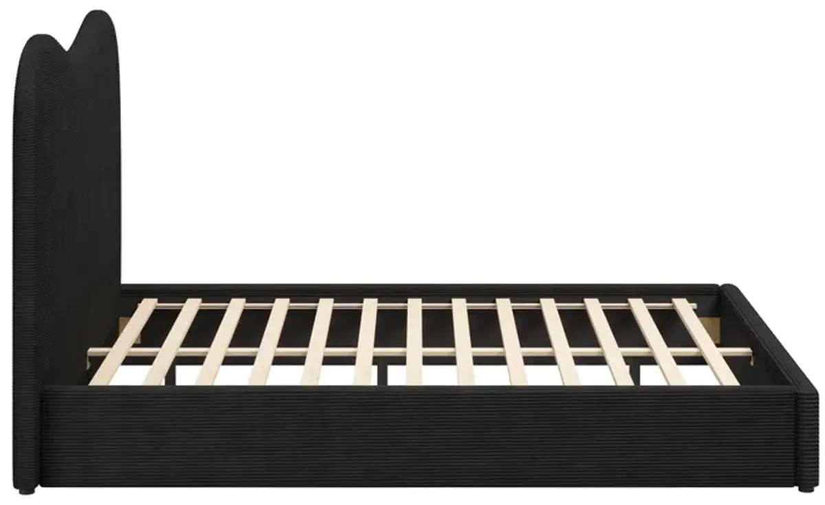 Sele Queen Bed Black