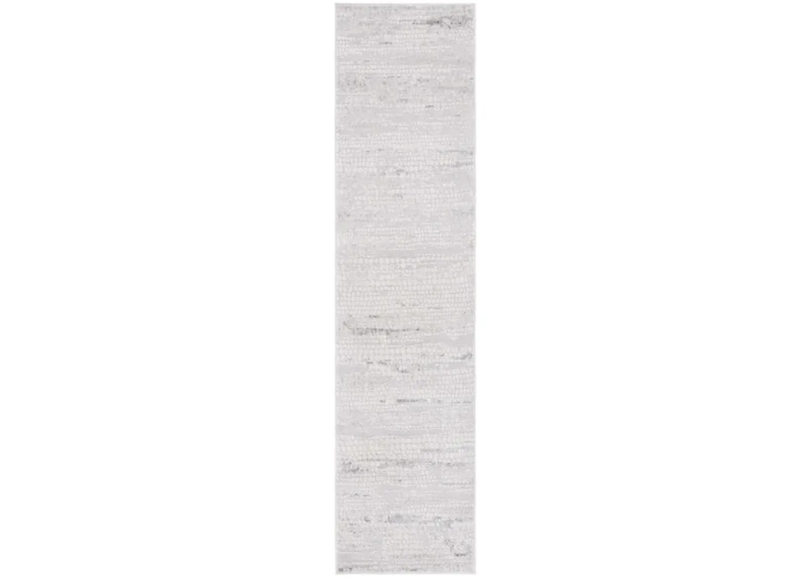 HANNA 108 Grey  2' X 8' Runner Rug