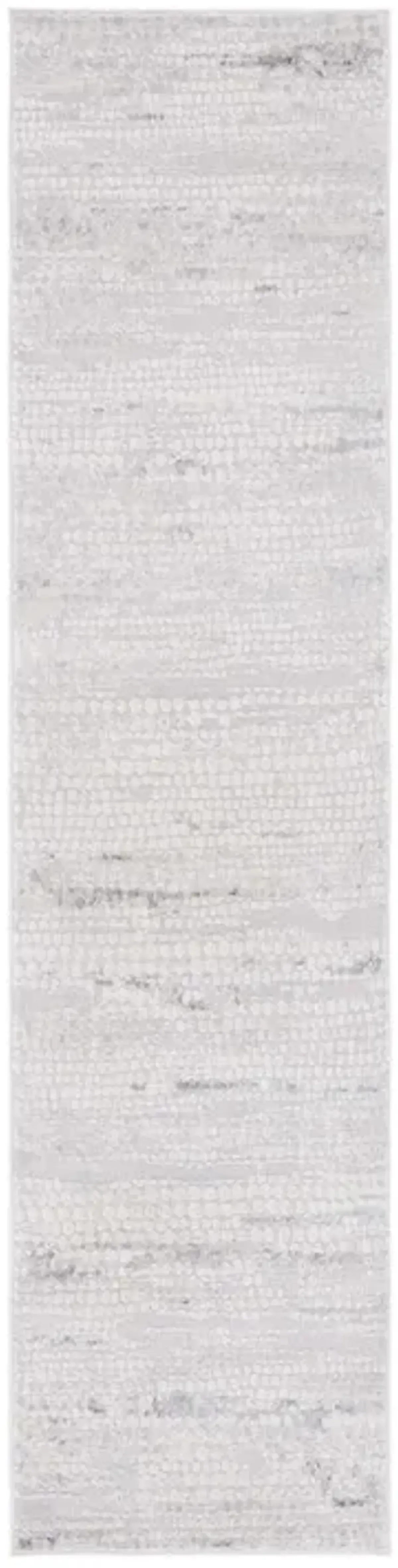 HANNA 108 Grey  2' X 8' Runner Rug