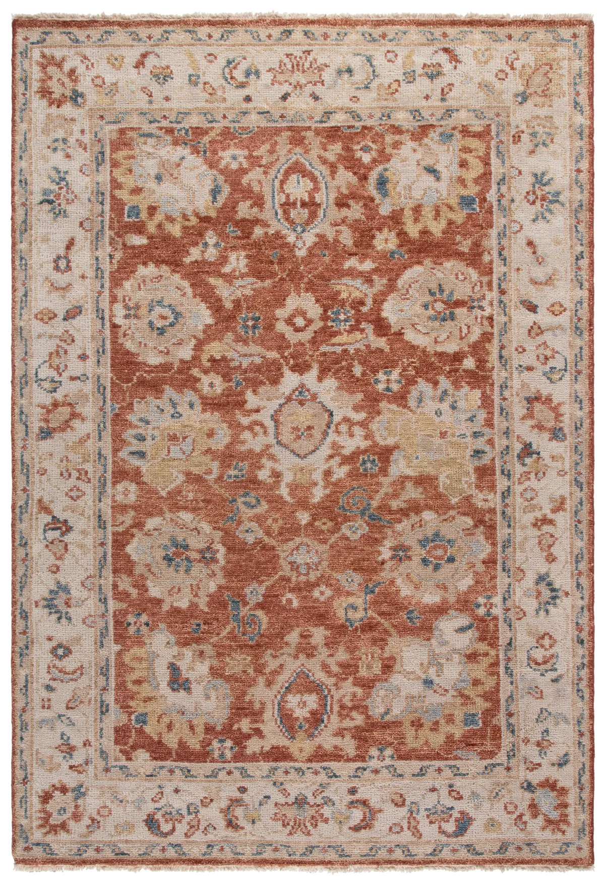 SAMARKAND Hand Knotted 10' x 14' area rug