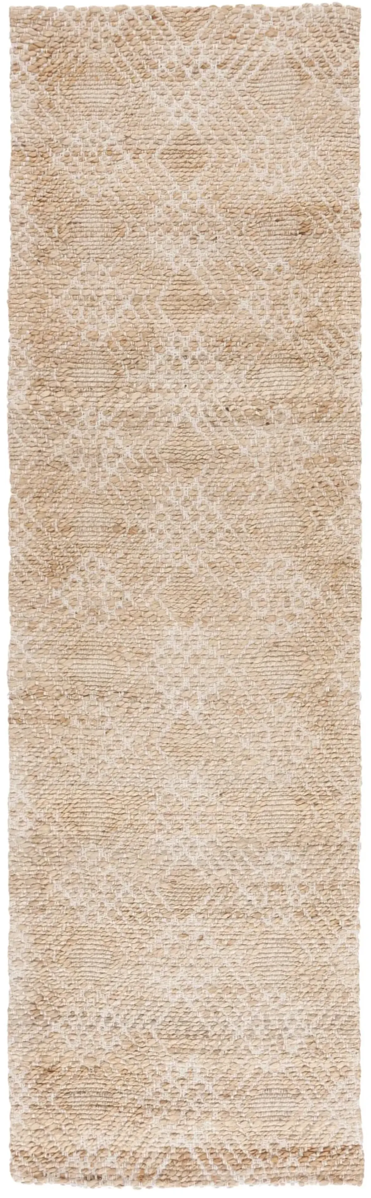 NATURAL FIBER 658 NATURAL  2'-3' x 8' Runner Rug