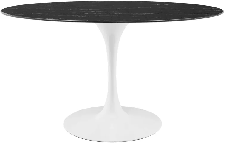 Lippa 54" Artificial Marble Dining Table