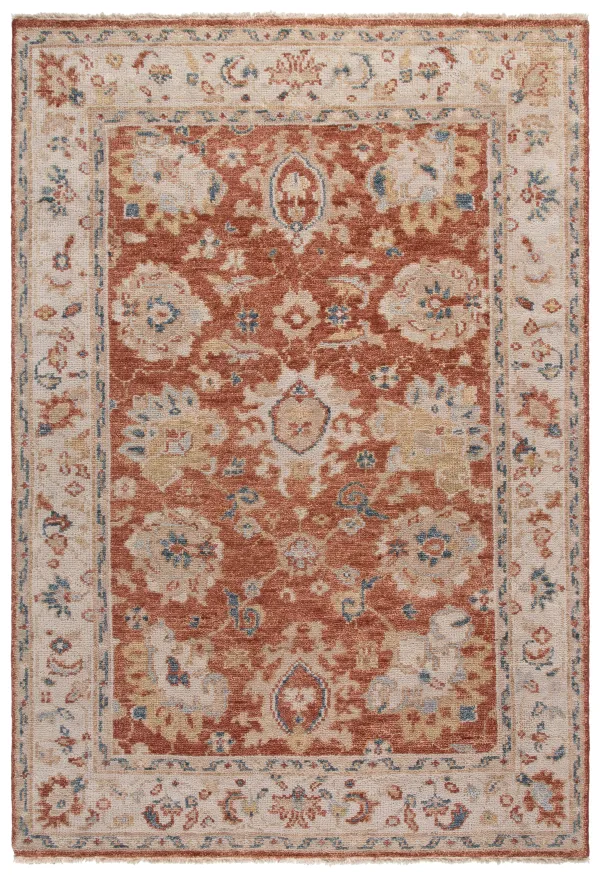 SAMARKAND Hand Knotted 10' x 14' area rug