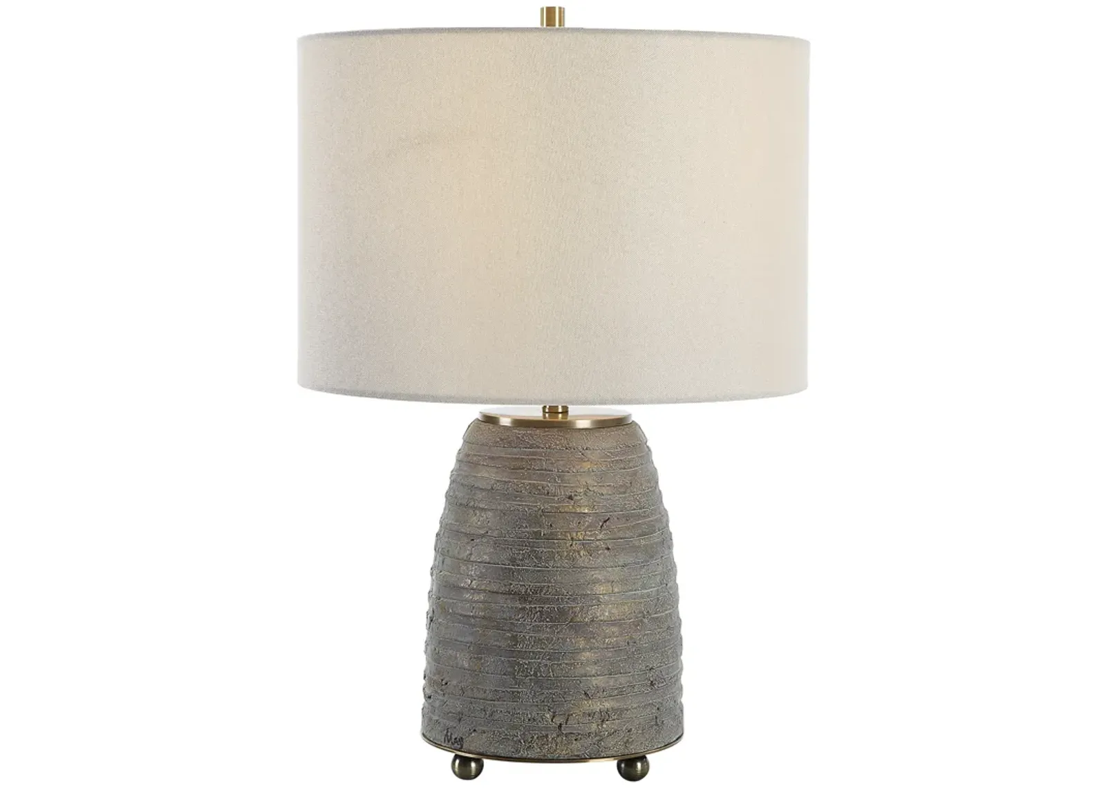 Gorda Bronze Ceramic Table Lamp