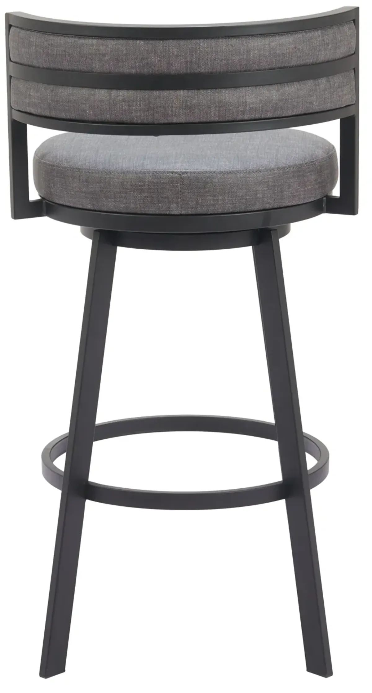 Gimsby Swivel Barstool Gray