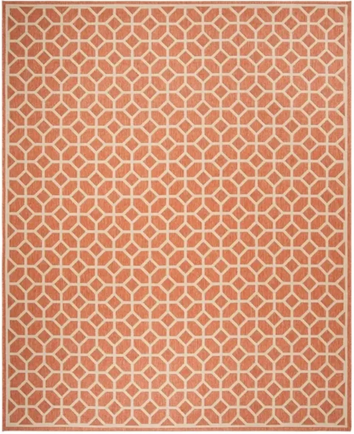 LINDEN 127 Collection LND127P-9 Rust / Creme 9' X 12'