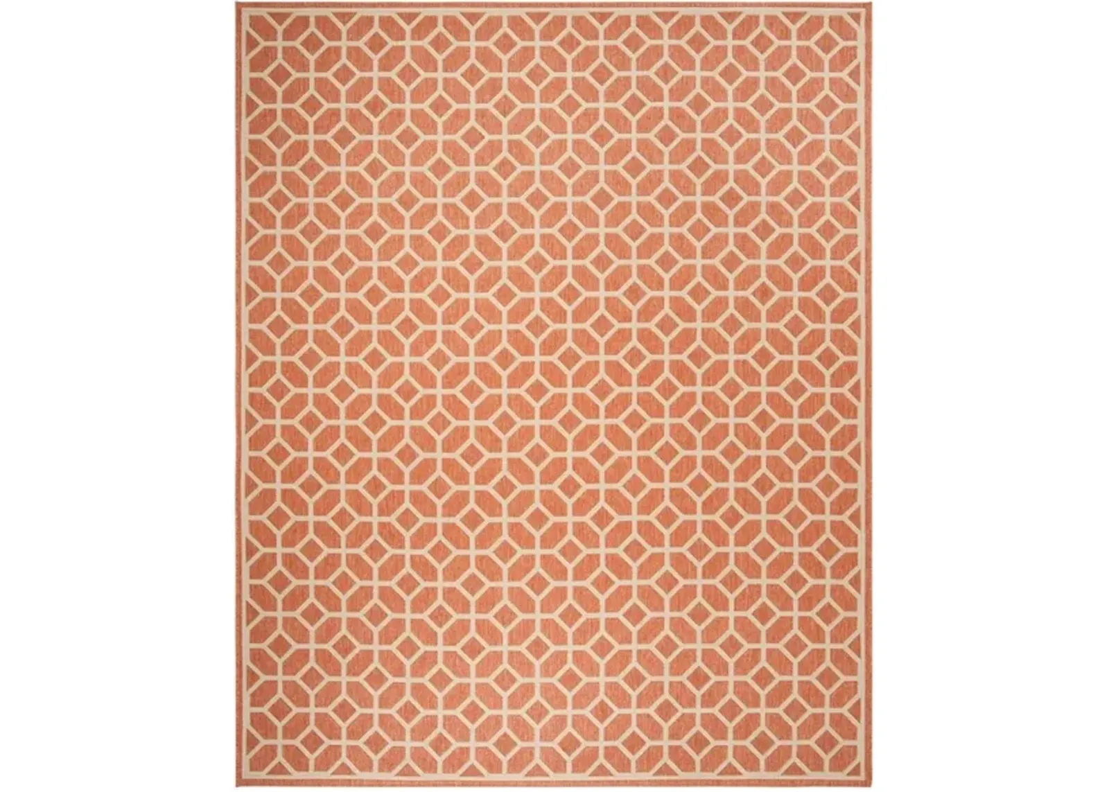 LINDEN 127 Collection LND127P-9 Rust / Creme 9' X 12'