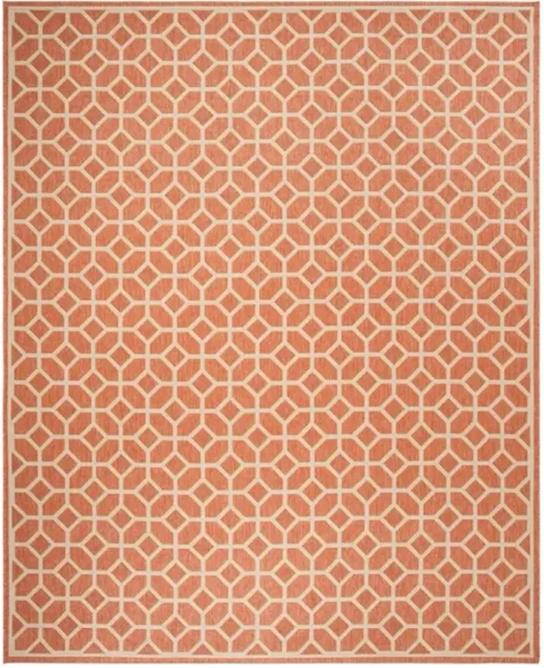 LINDEN 127 Collection LND127P-9 Rust / Creme 9' X 12'