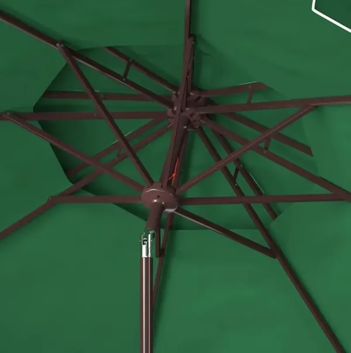 ZIMMERMAN 9FT DOUBLE TOP MARKET UMBRELLA