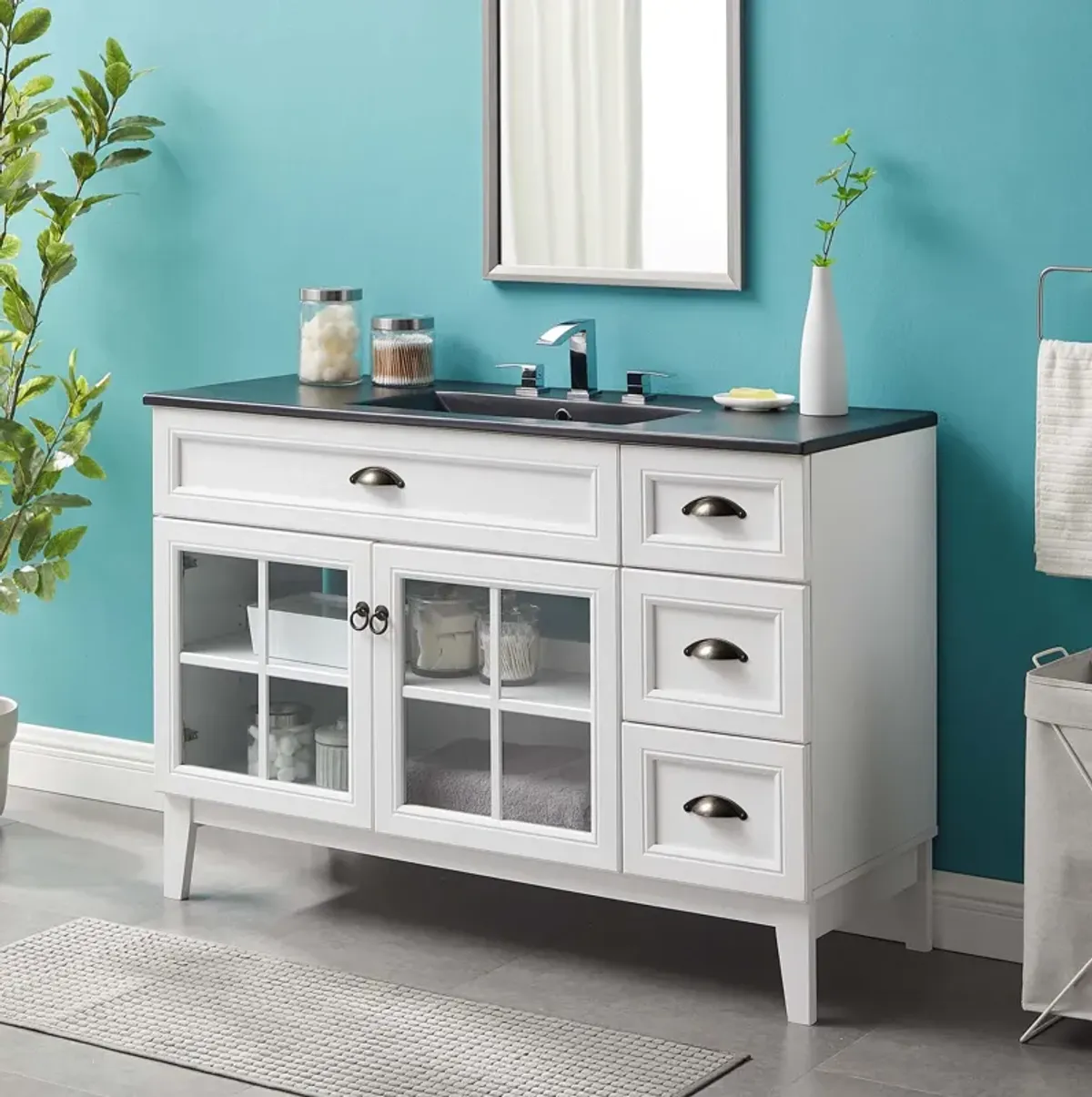 Isle 48" Bathroom Vanity Cabinet