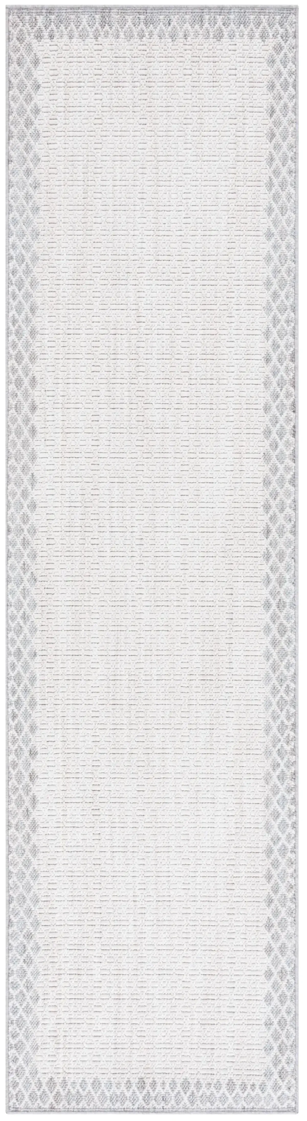 MSR1904 SERENITY IVORY  2'-2' x 8' Runner Rug