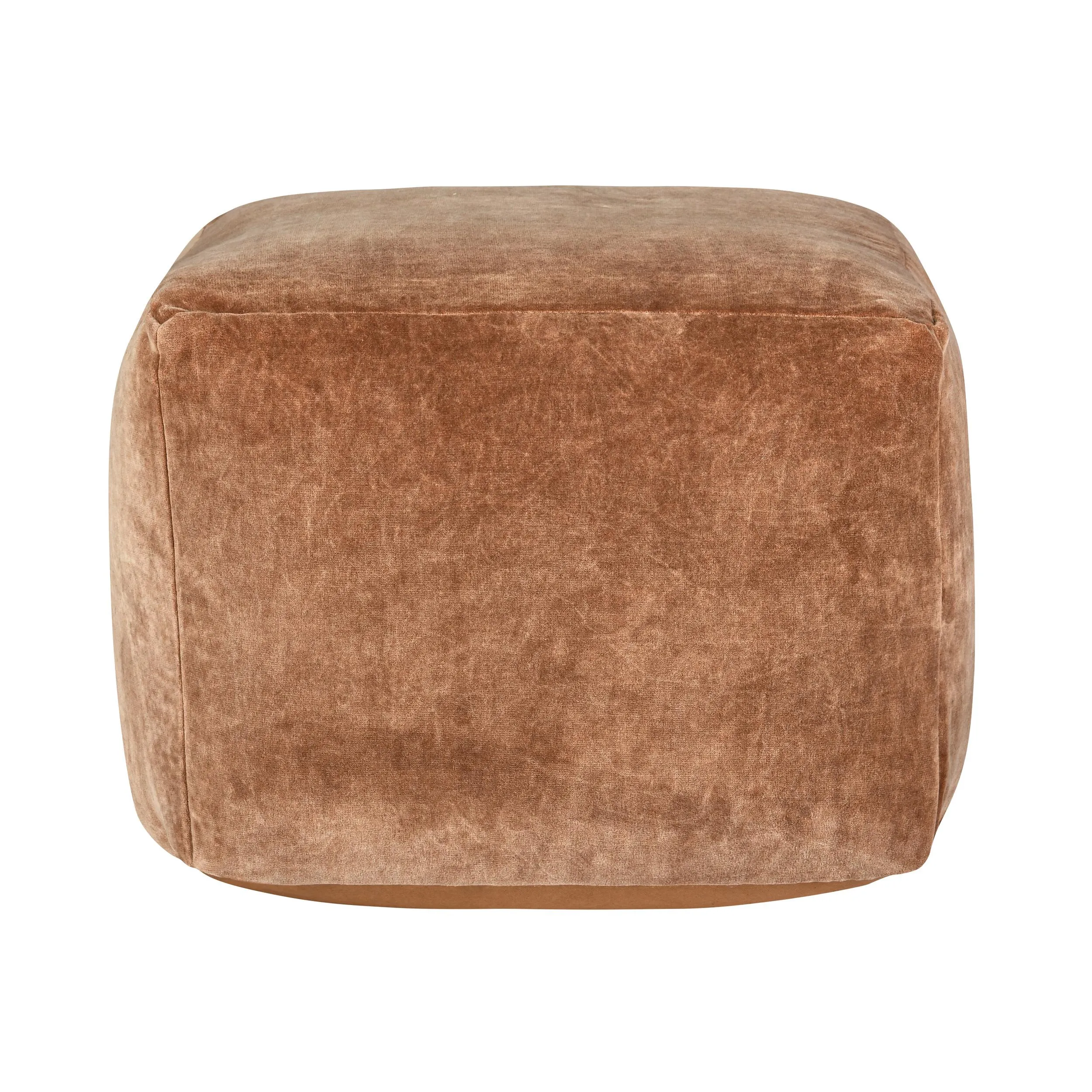 Heirloom Velvet Hazel Pouf 18x18x14